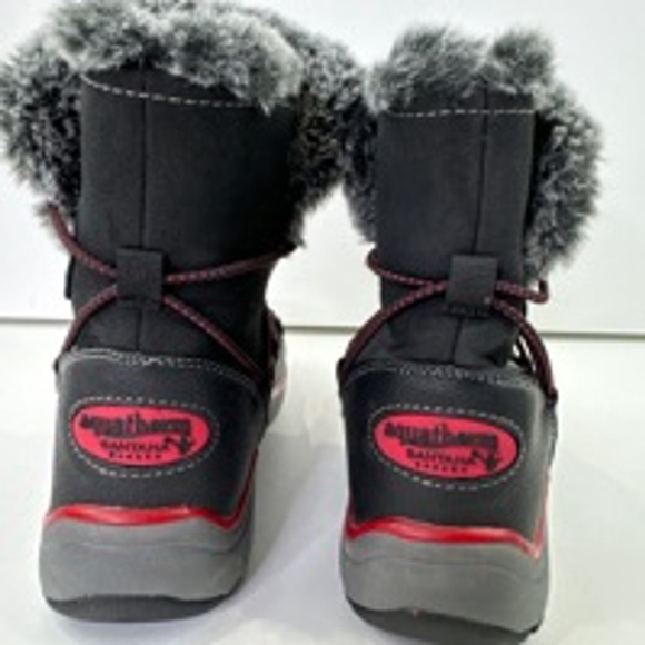 Aquatherm Harlie  fur trimmed women's ankle boots size 7 - Picture 7 of 10